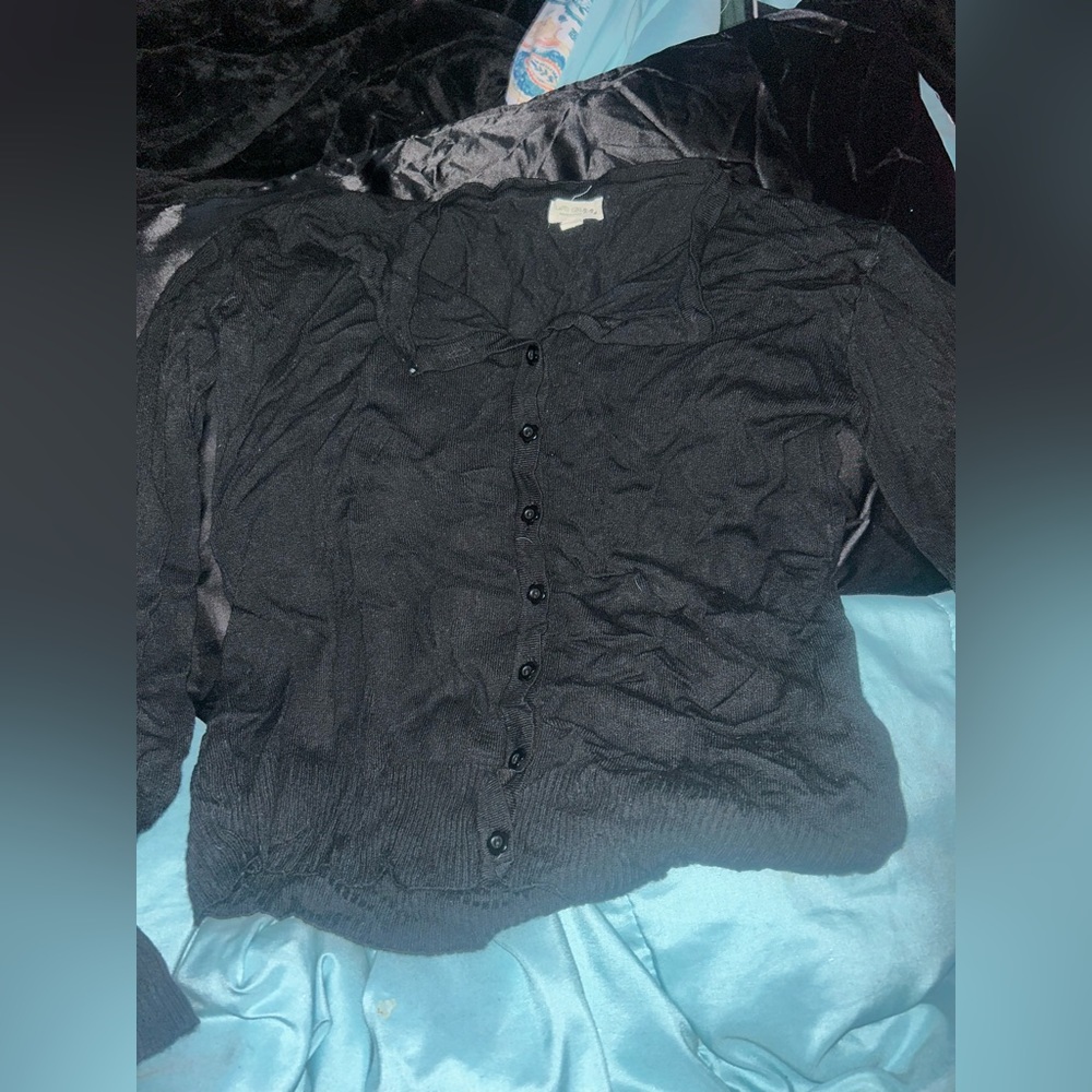 Black Lapis Girl cardigan